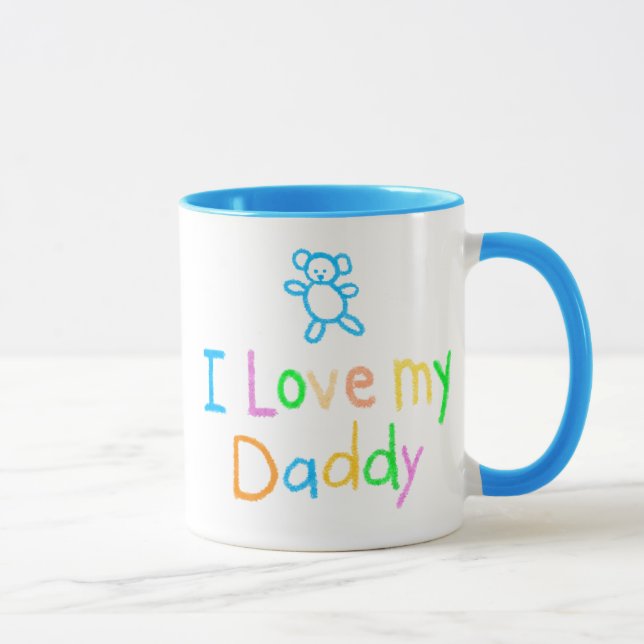 I Liebe meine Vati-Tasse Tasse (Rechts)