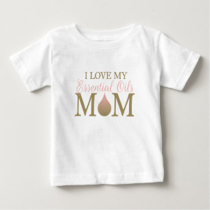 I Liebe meiner EO-Mama Baby T-shirt
