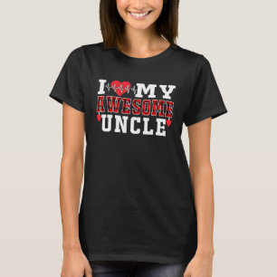 I Liebe meiner Phantastischen Onkel Niedlich Heart T-Shirt
