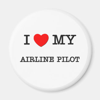 I Liebe MEINES FLUGZEUGS Magnet