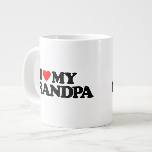 I LIEBE MEINES GRANDPA Jumbo-Tasse