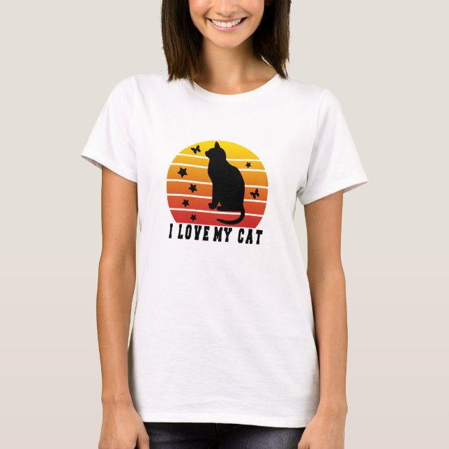 I LIEBE MEINES KATZSONNENS T-Shirt (Vorderseite)