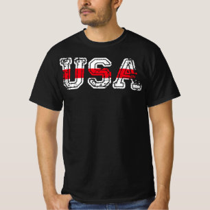 I Liebe meines Landes USA Männer T-Shirt