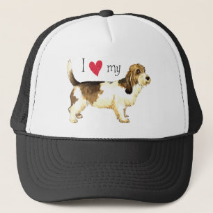 I Liebe meines PBGV Truckerkappe