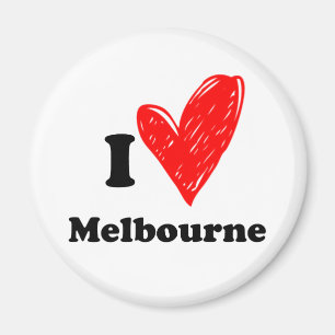 I Liebe Melbourne Magnet