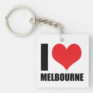 I Liebe Melbourne Schlüsselanhänger