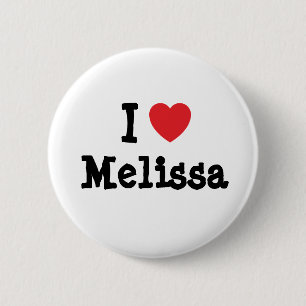 I Liebe Melissa T - Shirt Button