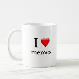 I Liebe Meme Kaffeetasse