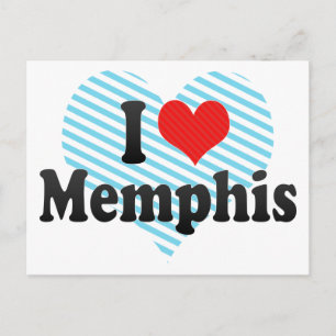 I Liebe Memphis Postkarte