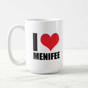 I Liebe Menifee Kaffeetasse