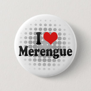 I Liebe Merengue Button