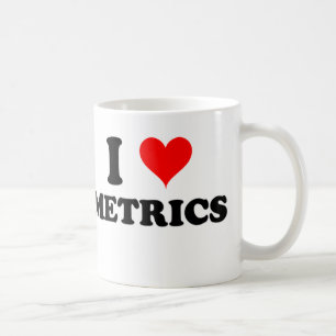 I Liebe-Metrik Tasse