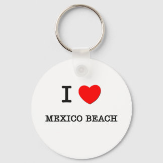 I Liebe Mexico Beach Florida Schlüsselanhänger