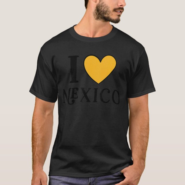 I Liebe Mexiko 9 T-Shirt (Vorderseite)