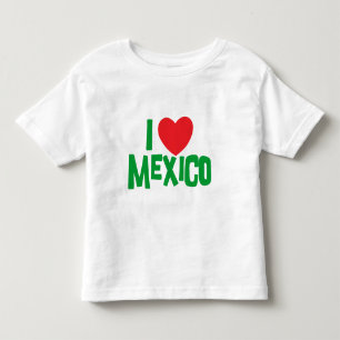 I Liebe-Mexiko-Kleinkind Kleinkind T-shirt