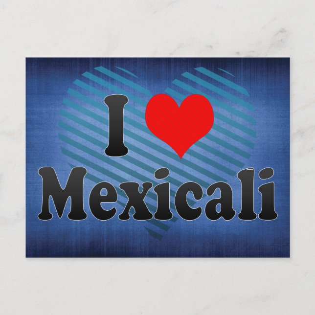 I Liebe Mexiko Postkarte (Vorderseite)