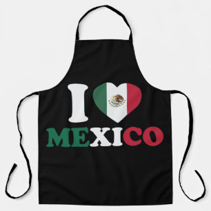 I Liebe Mexiko Schürze