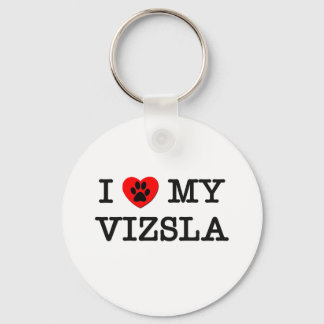 I LIEBE MEY VIZSLA SCHLÜSSELANHÄNGER