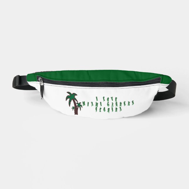 I Liebe Miami Gardens Florida Bauchtasche (Vorderseite)
