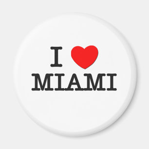 I Liebe Miami New-Jersey Magnet
