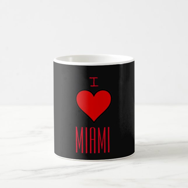 ~I Liebe Miami~ TASSE, KÜMMERN SIE! Tasse (Mittel)
