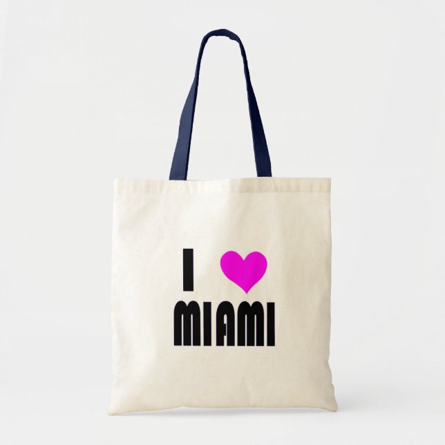 I Liebe Miami Tragetasche (Vorne)