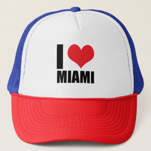I Liebe Miami Truckerkappe