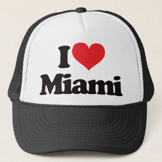 I Liebe Miami Truckerkappe