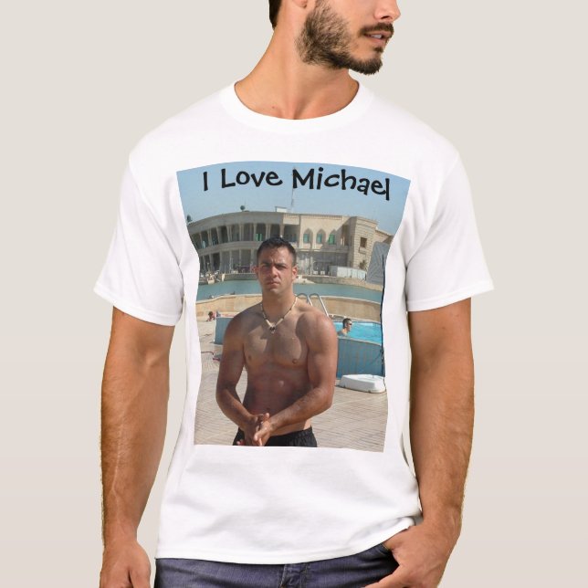 I LIEBE MICHAEL T-Shirt (Vorderseite)