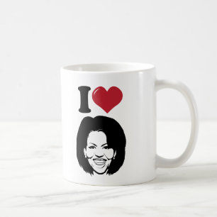 I Liebe Michelle Obama Kaffeetasse