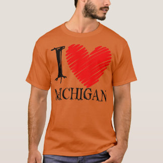 I Liebe Michigan T-Shirt