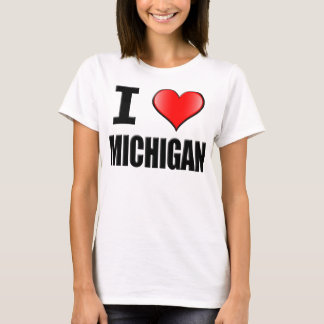 I Liebe-Michigan-T - Shirt - Frauen