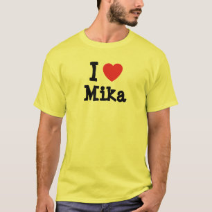 I Liebe Mika Herzlicher T - Shirt