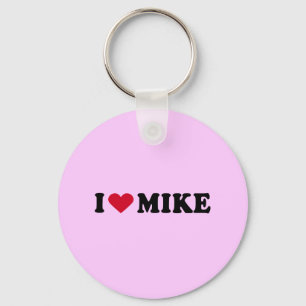 I LIEBE-MIKE SCHLÜSSELANHÄNGER