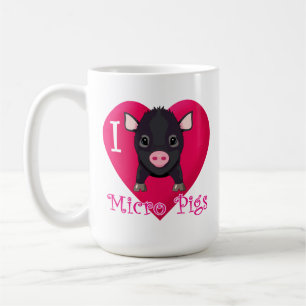 I Liebe-Mikro-Schweine Tasse