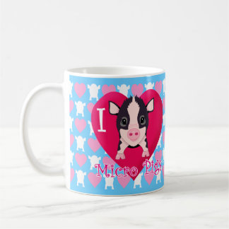 I Liebe-Mikro-Schweine Tasse