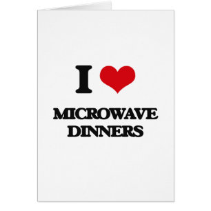 I Liebe-Mikrowellen-Abendessen