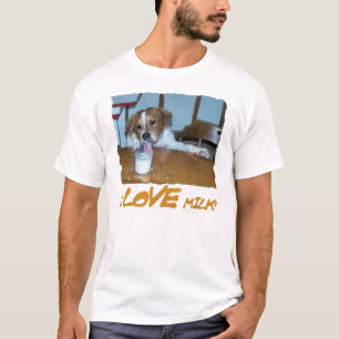 I LIEBE-MILCH-Damen Nightie T-Shirt