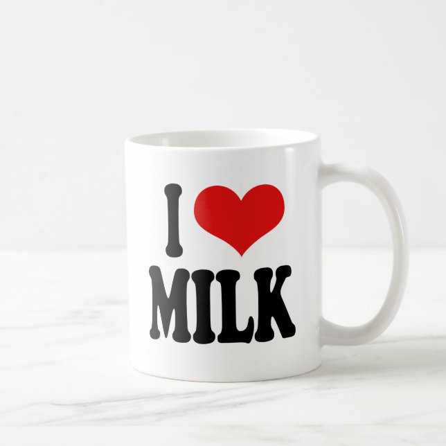I Liebe-Milch Tasse (Rechts)