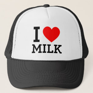 I Liebe Milch Truckerkappe