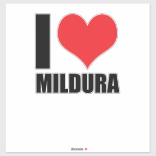 I Liebe Mildura Aufkleber