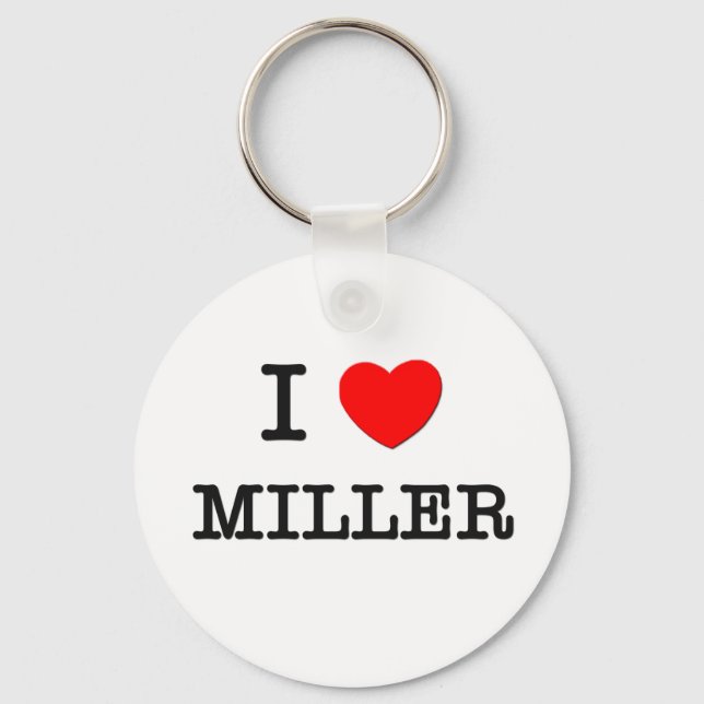 I Liebe Miller Schlüsselanhänger (Vorderseite)