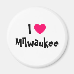 I Liebe Milwaukee Magnet