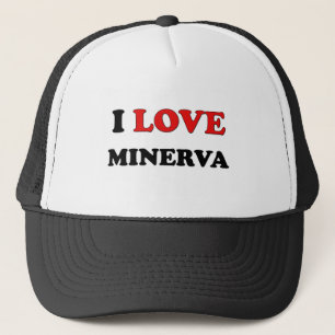 I Liebe Minerva Truckerkappe
