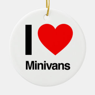 i Liebe Minivans Keramikornament