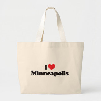 I Liebe Minneapolis Jumbo Stoffbeutel