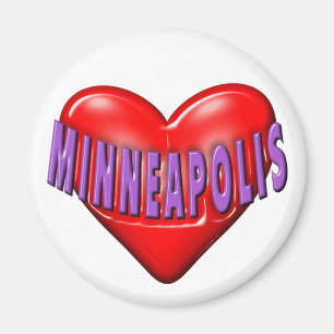 I Liebe Minneapolis Magnet