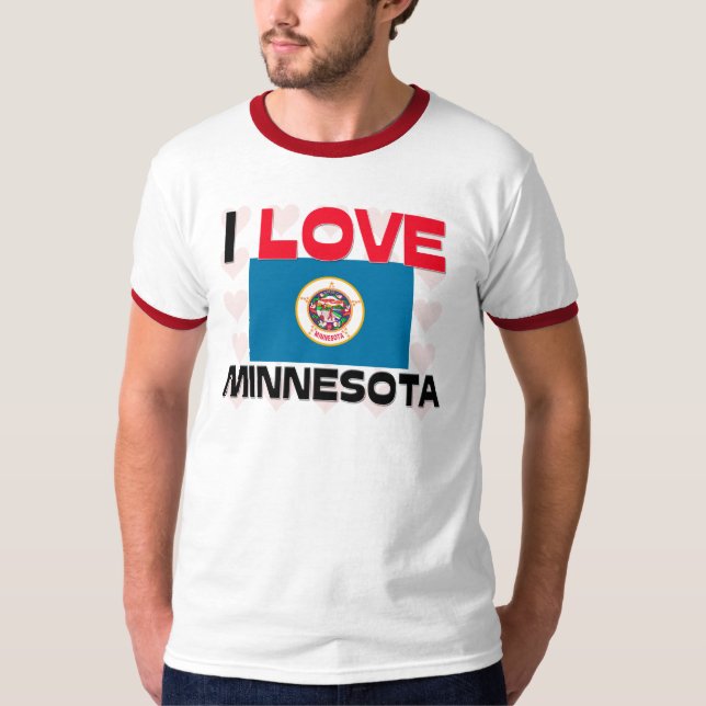 I Liebe Minnesota T-Shirt (Vorderseite)