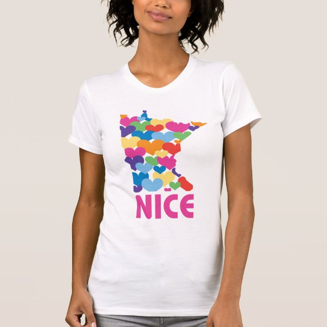 I Liebe Minnesota T-Shirt (Vorderseite)