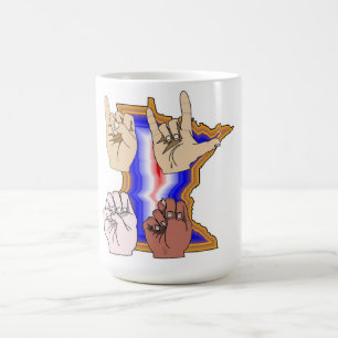I LIEBE-MINNESOTA-ZEICHEN-SPRACHgetränkeTasse Tasse